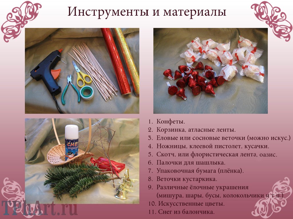 Пошаговая инструкция букет из конфет с Пошаговая инструкция букет из конфет с